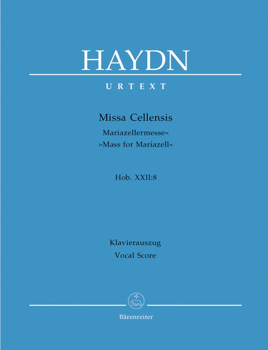 Missa Cellensis Hob. XXII:8 "Mariazeller-Messe". Klavierauszug vokal, Urtextausgabe Music