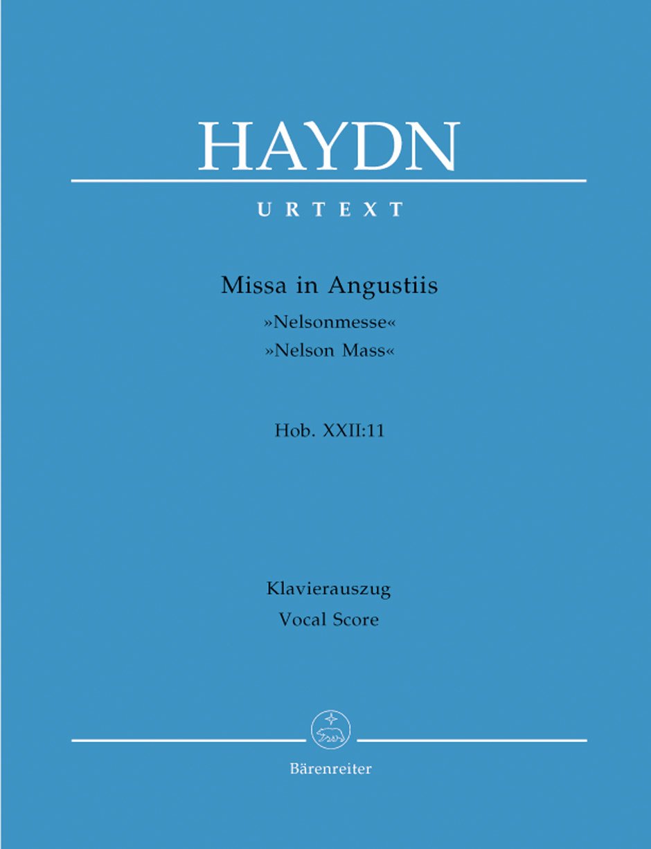 Missa in Angustiis Hob. XXII:11 ""Nelsonmesse"". Klavierauszug, Urtextausgabe Sheet Music