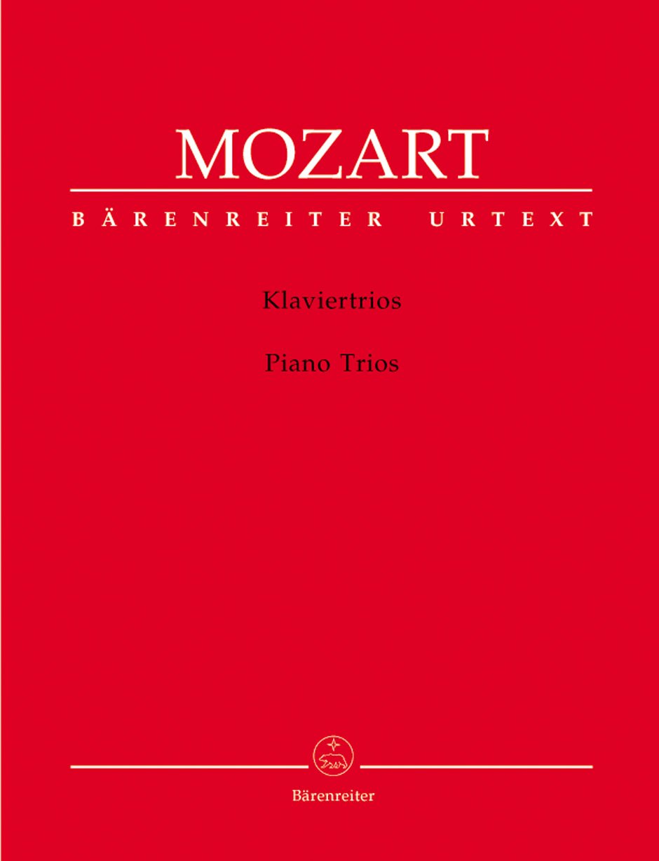 Klaviertrios. Spielpartitur, Stimmen im Umschlag, Urtextausgabe (Violine, Violoncello, Klavier) Sheet Music