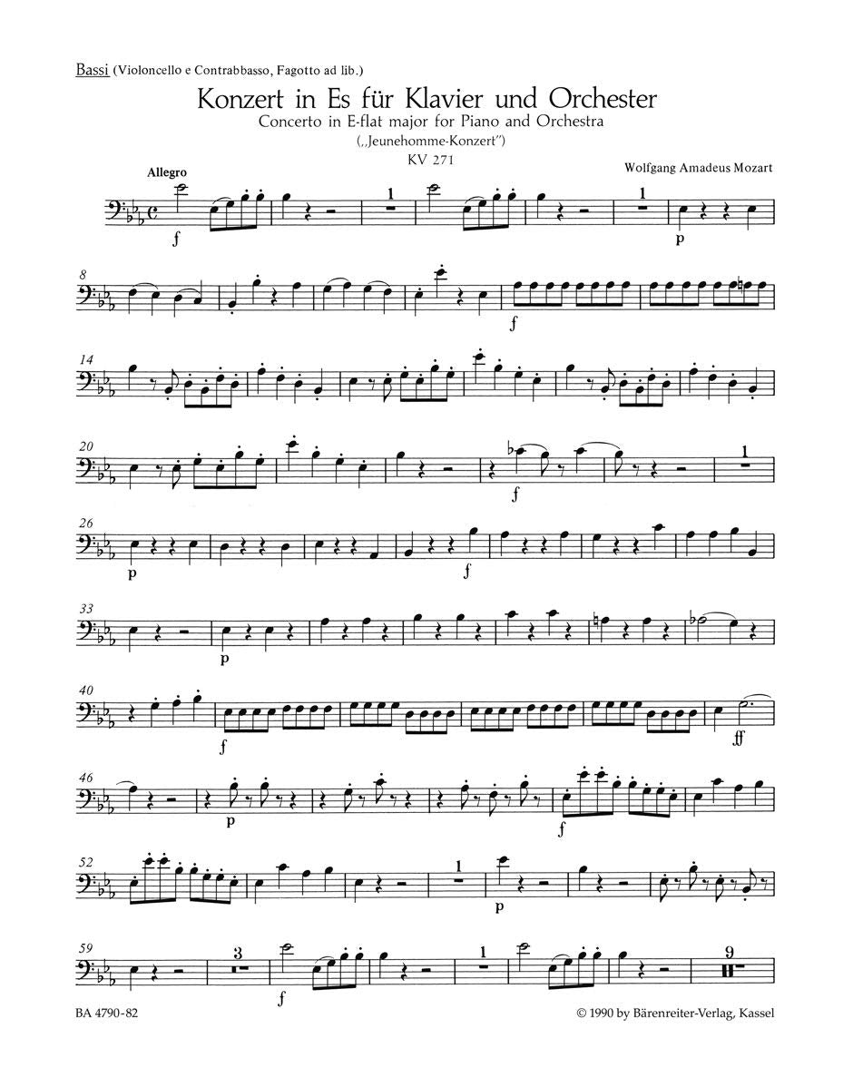 Konzert Es-Dur Nr.9 KV271 : für Klavier und Orchester Books