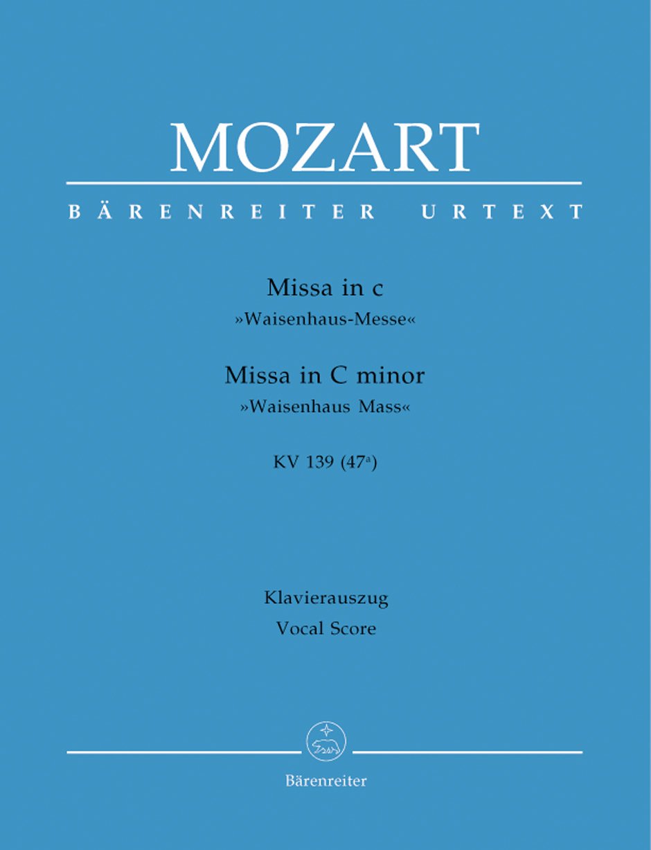 Missa in c KV 139 (47a) Waisenhaus-Messe. Klavierauszug Books