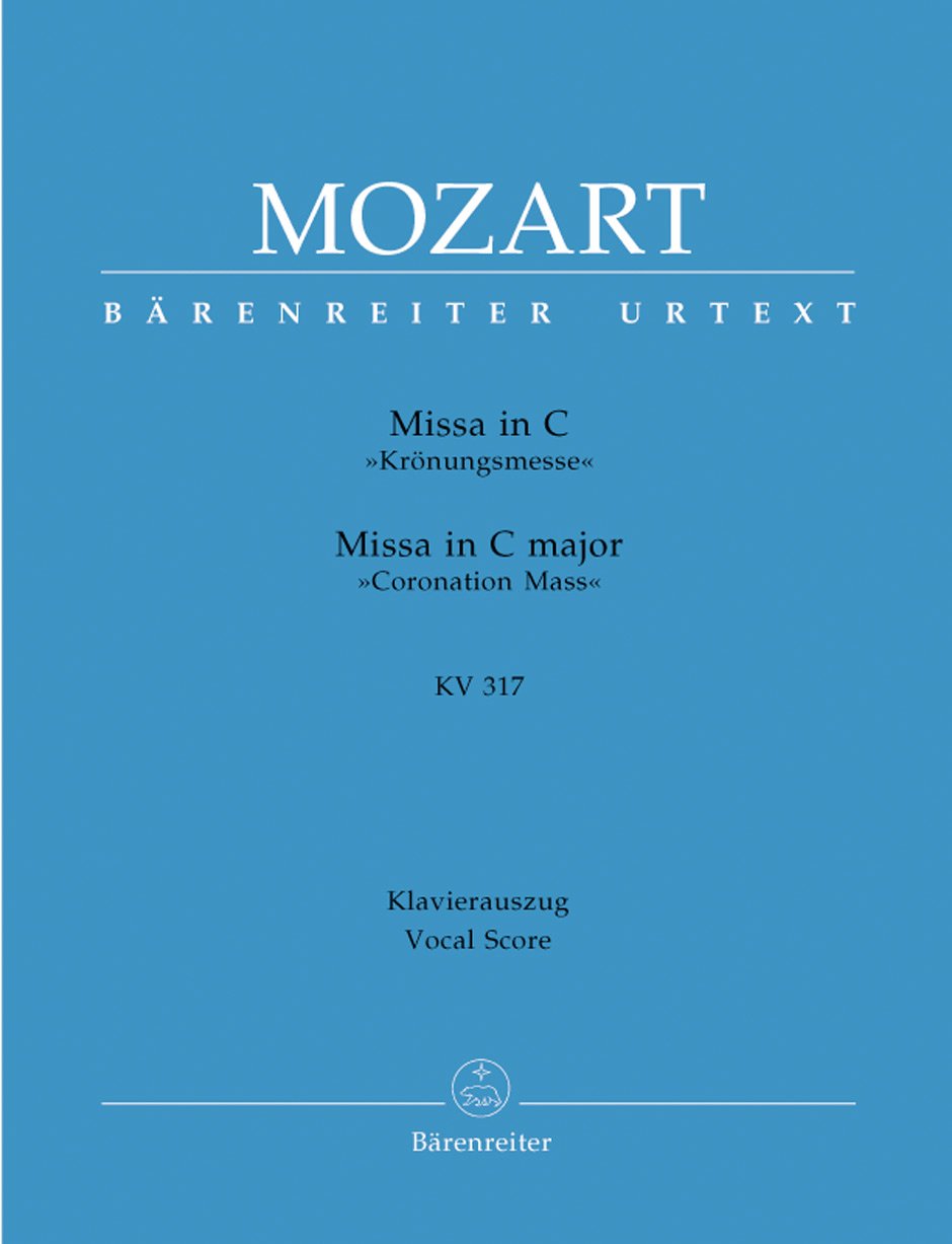Missa in C»Krönungsmesse« KV 317: Urtext Sheet Music