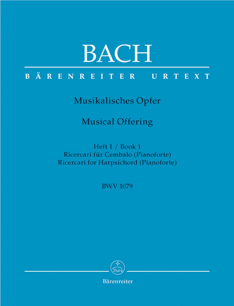 Offrande Musicale BWV 1079 Vol.1 : Ricercari à 3 et 6 voix --- Piano Sheet Music