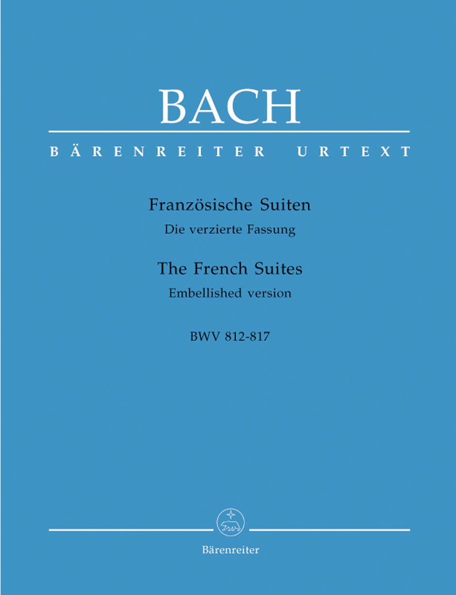 Französische Suiten BWV 812-817, verzierte Fassung: Urtext Sheet Music