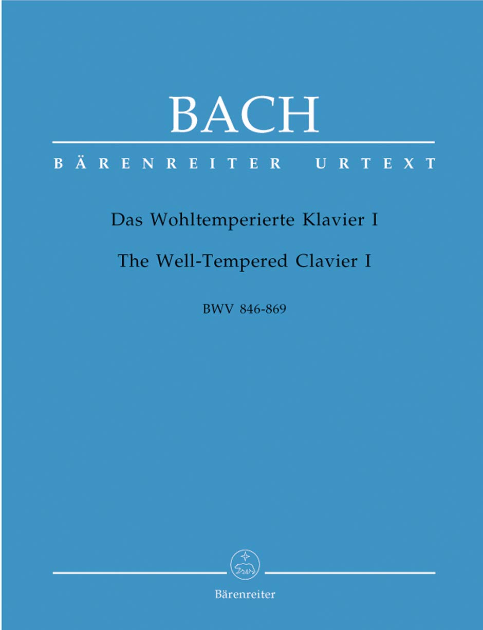 Bach : Das Wohltemperierte Klavier I, BWV 846-869. The Well-Tempered Clavier I, BWV 846 - 869: Urtext Sheet Music