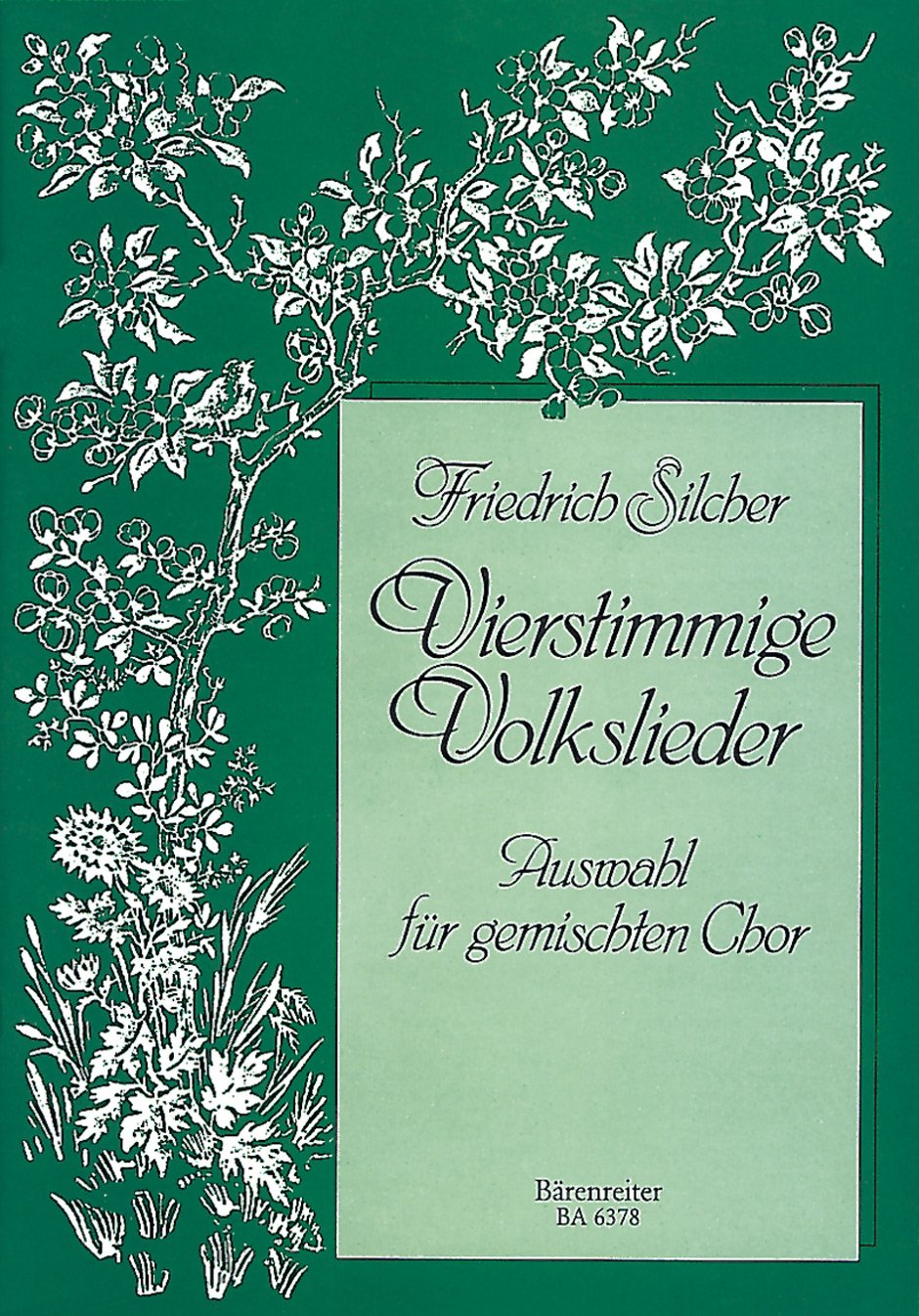 Vierstimmige Volkslieder. Auswahl. Auswahl für gemischten Chor: 26 Lieder und Sätze Sheet Music