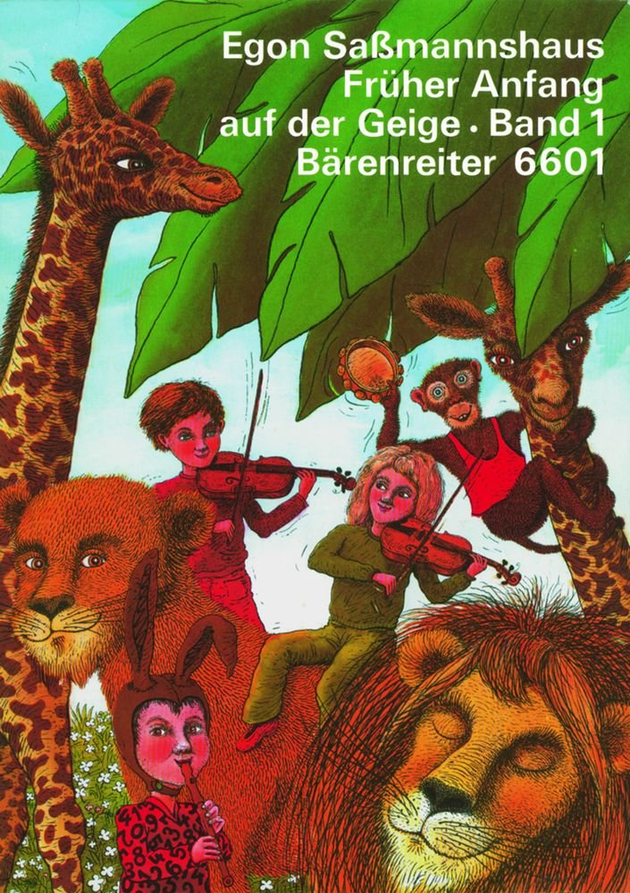 Früher Anfang auf der Geige, Band 1: Bärenreiter 6601 Sheet Music