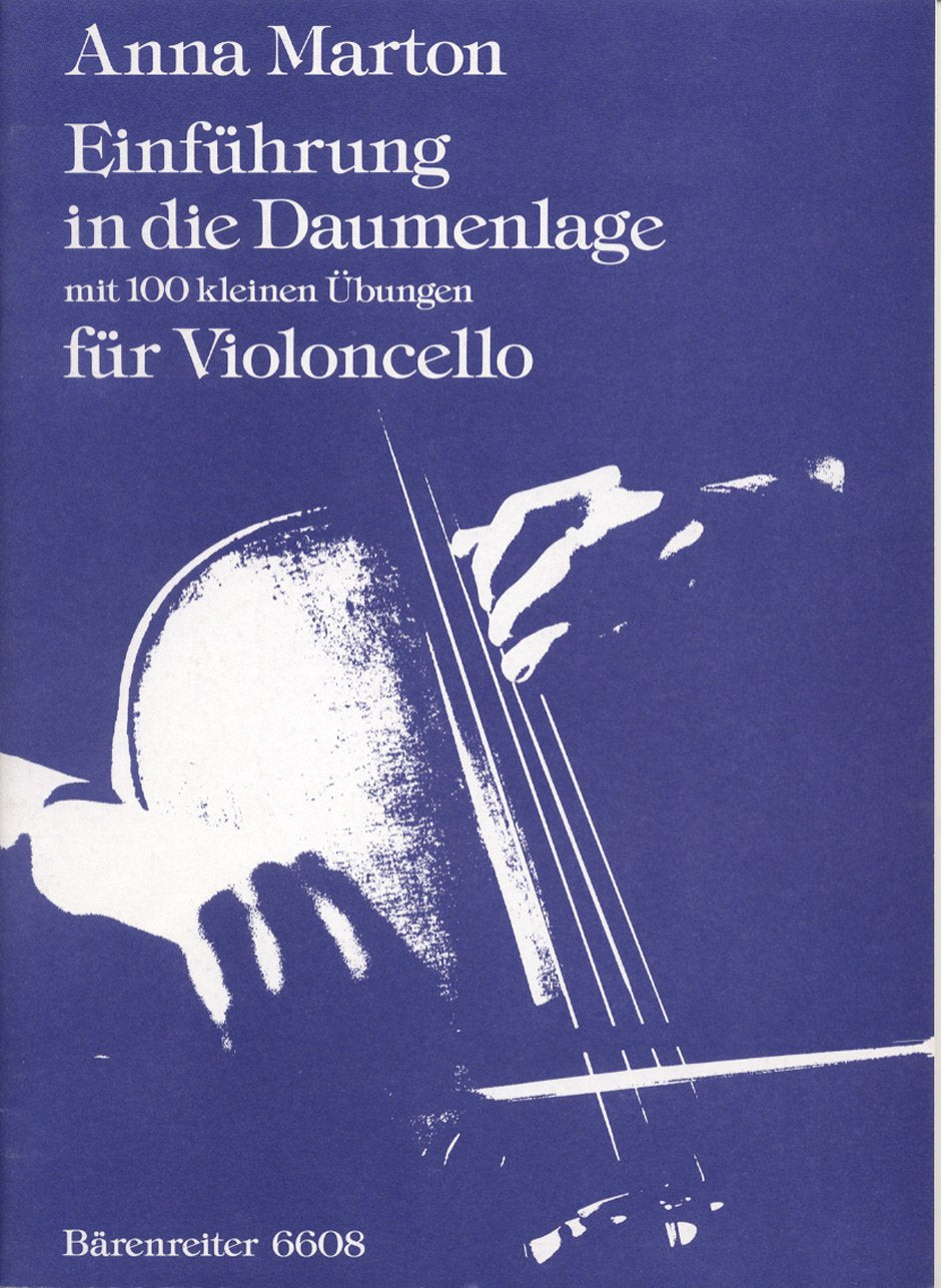 Product Image: Einführung In Die Daumenlage - Vc Solo