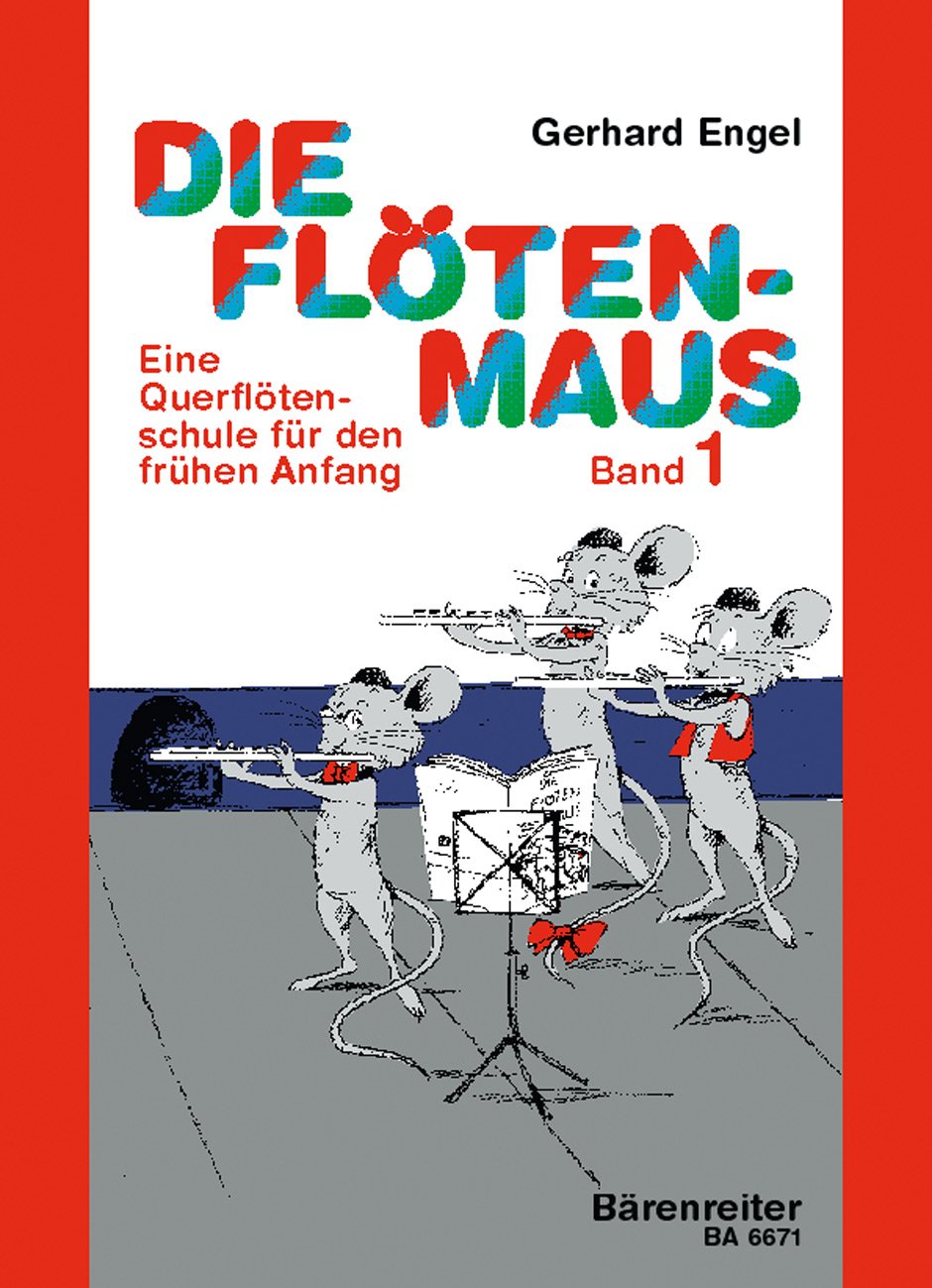 Die Flötenmaus.1: Eine Querflötenschule für den frühen Anfang Sheet Music