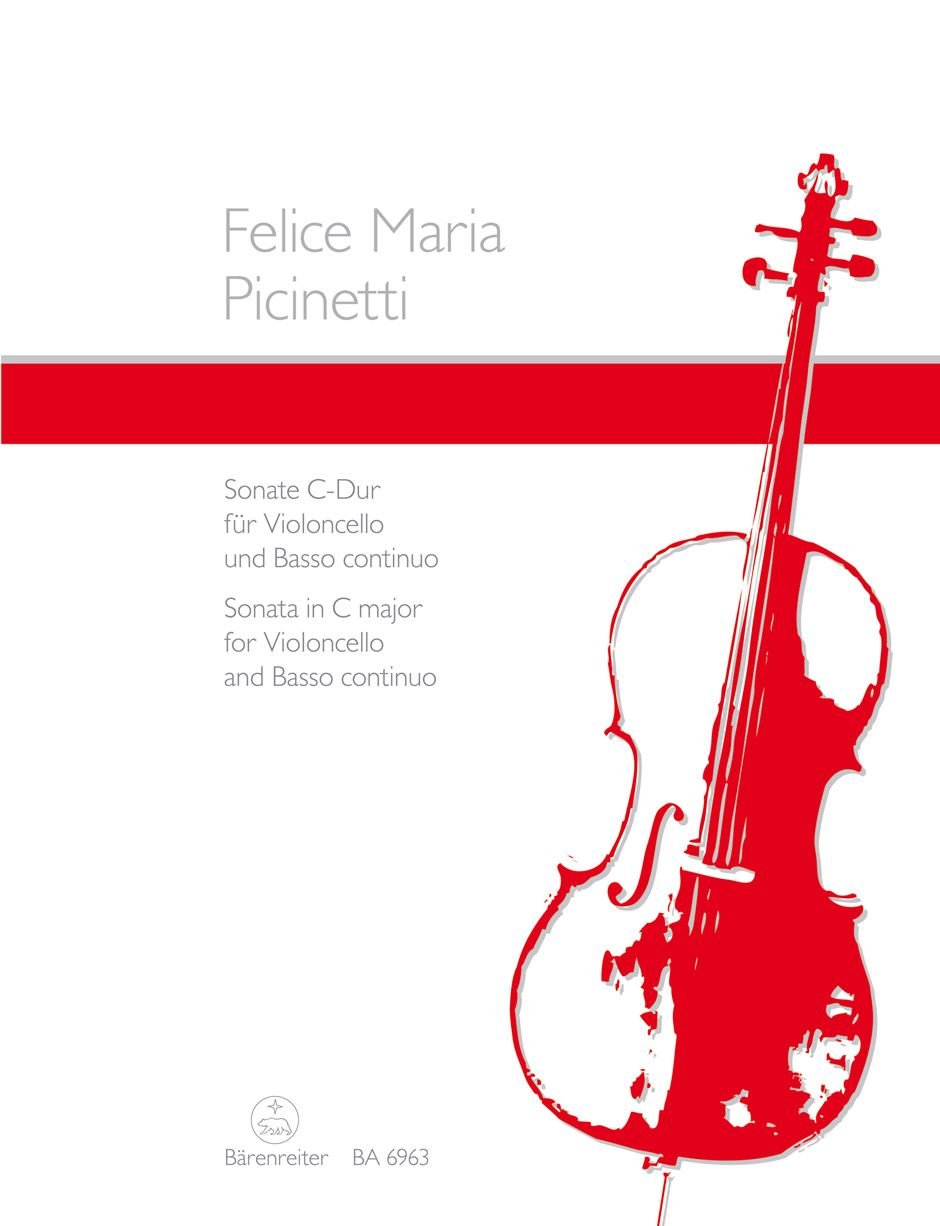 Sonate C-Dur für Violoncello und Basso Continuo Sheet Music