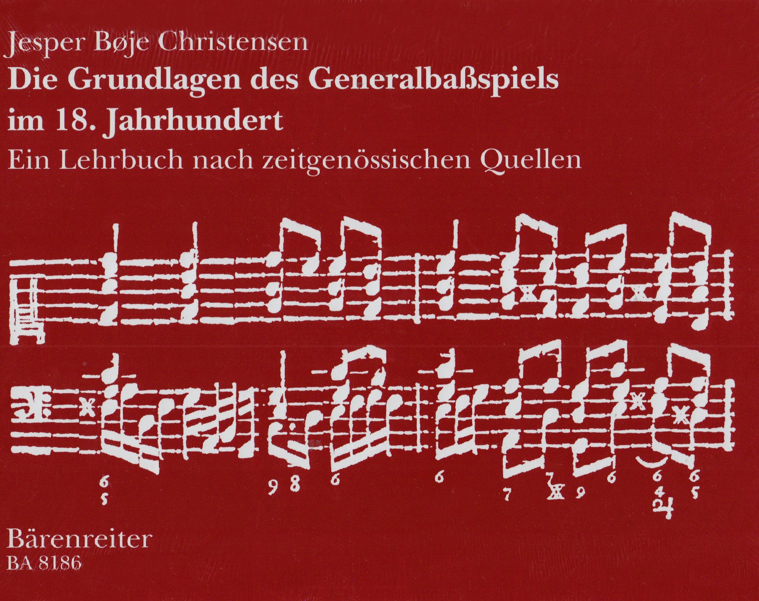 Die Grundlagen des Generalbassspiels im 18. Jahrhundert -Ein Lehrbuch nach zeitgenössischen Quellen-.Buch Sheet Music