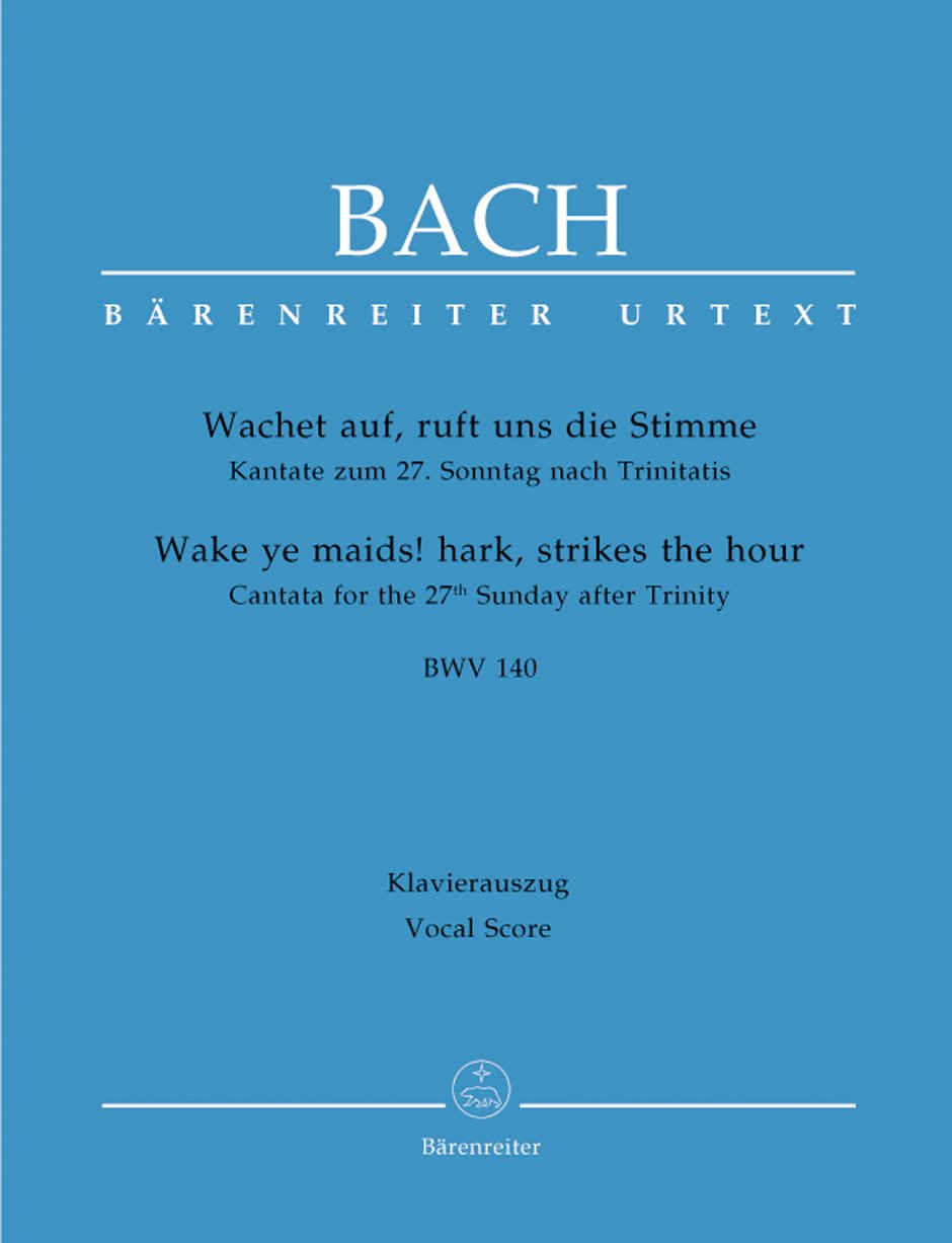 Kant.Bwv 140 Wachet - Cht/Po Sheet Music