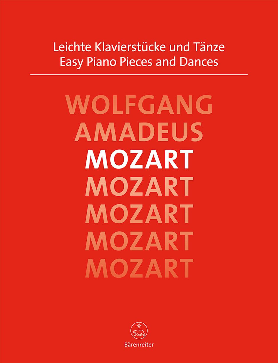 Leichte Klavierstücke und Tänze. Spielpartitur, Sammelband, Urtextausgabe: Urtext d. Neuen Mozart-Ausg. Sheet Music