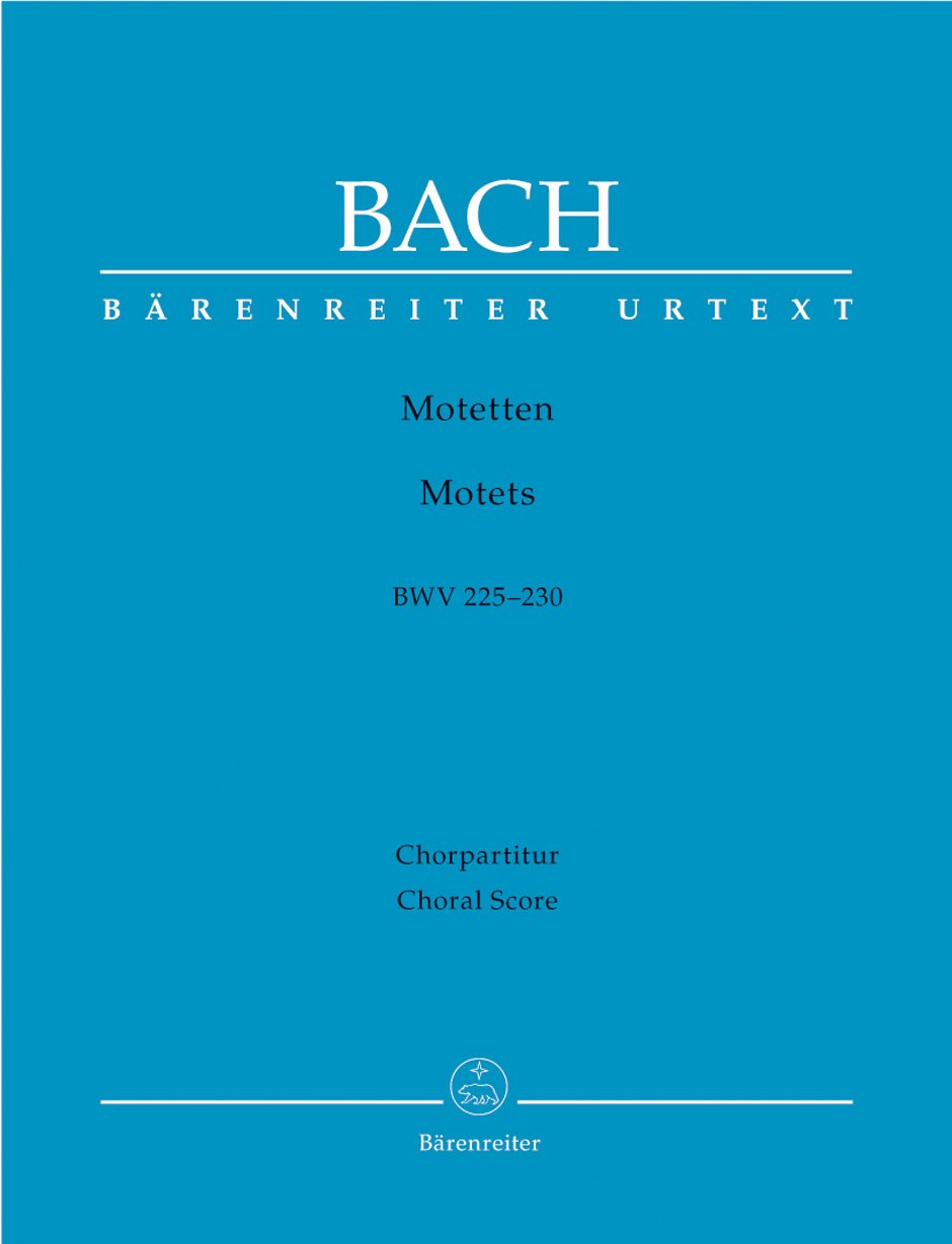 Motetten BWV 225-230. Chorpartitur: Urtext Sheet Music