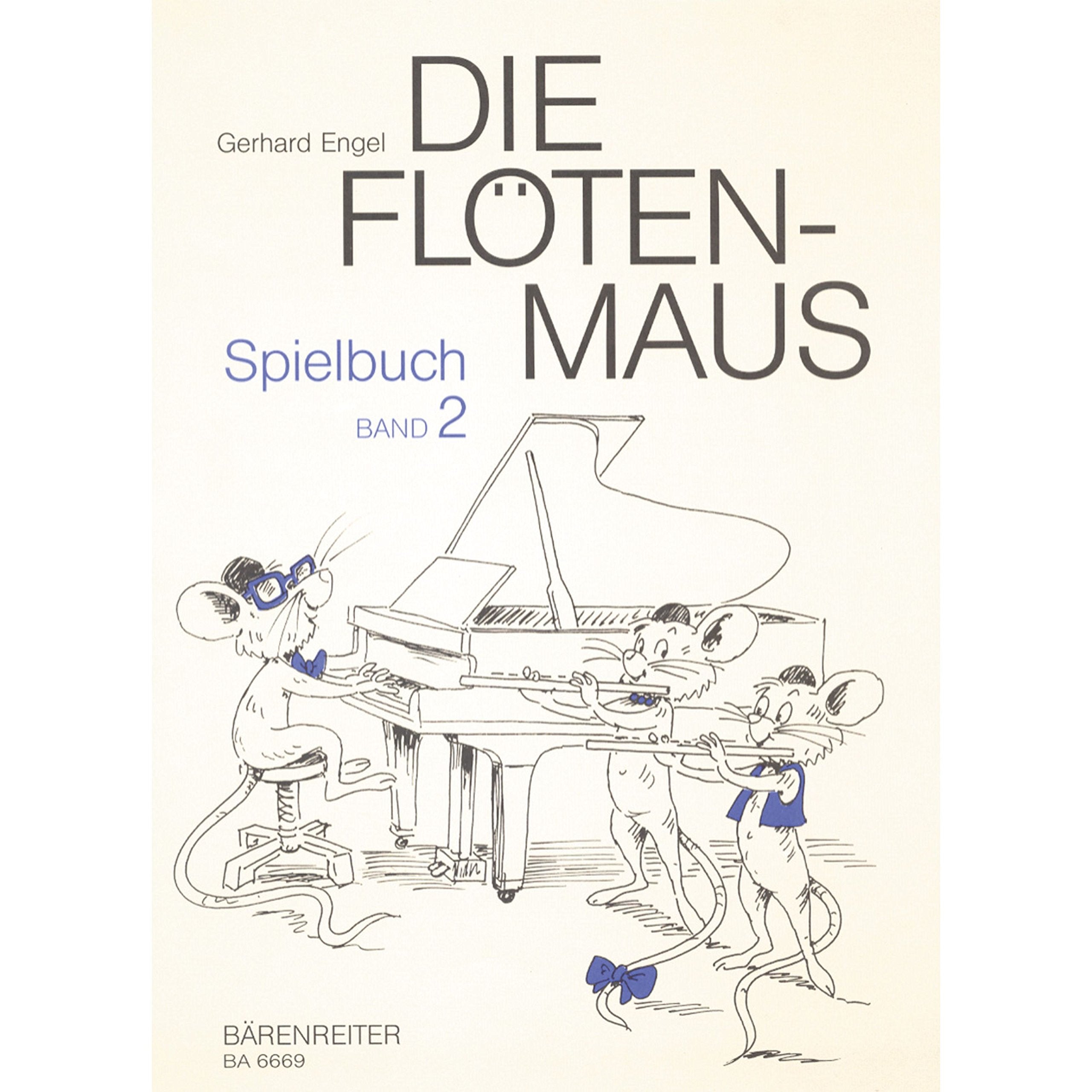 Die Flötenmaus, Spielbuch, für Flöte solo und Zusammenspiel.Bd.2 Sheet Music