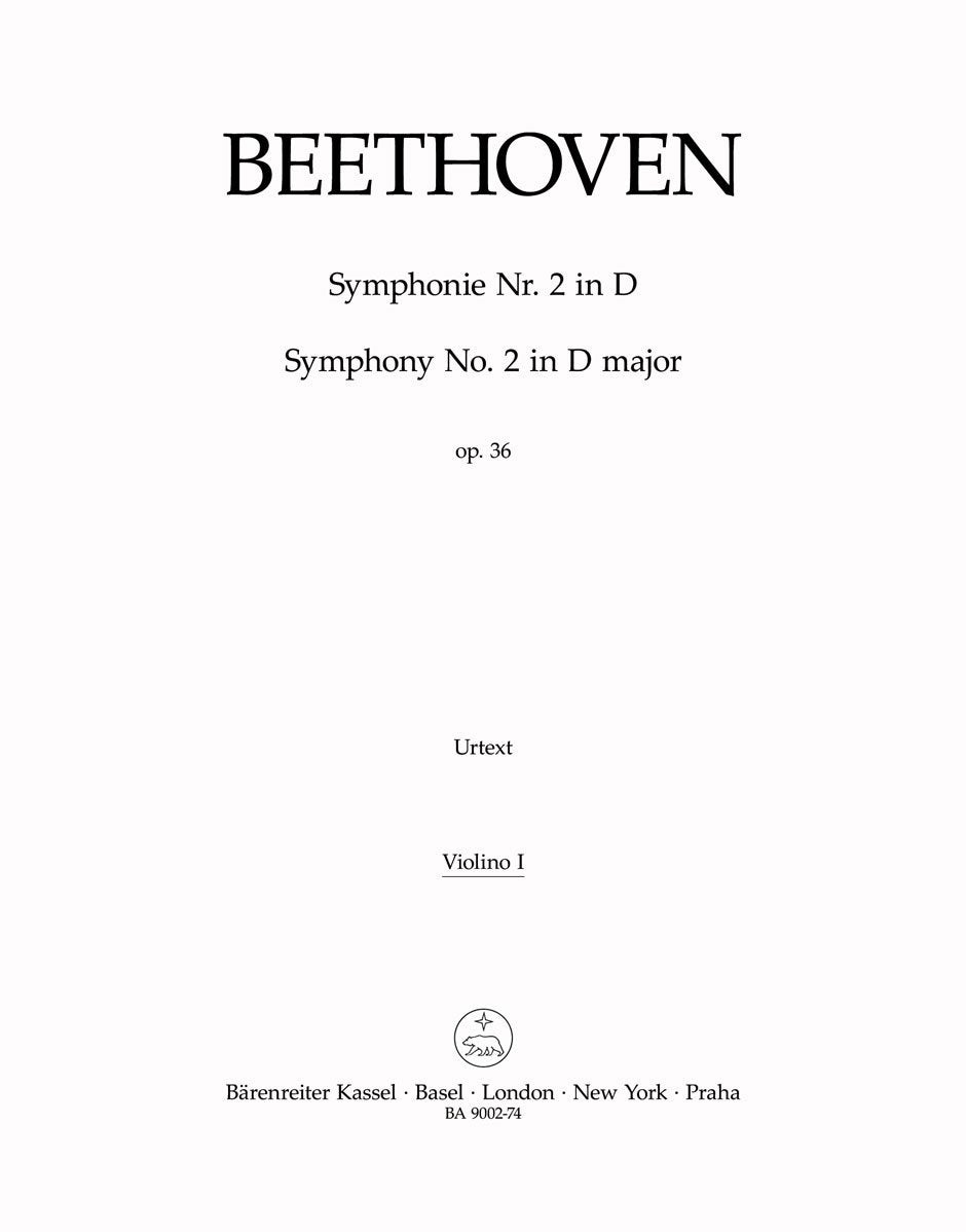 Sinfonie D-Dur Nr.2 op.36 : für Orchester Books