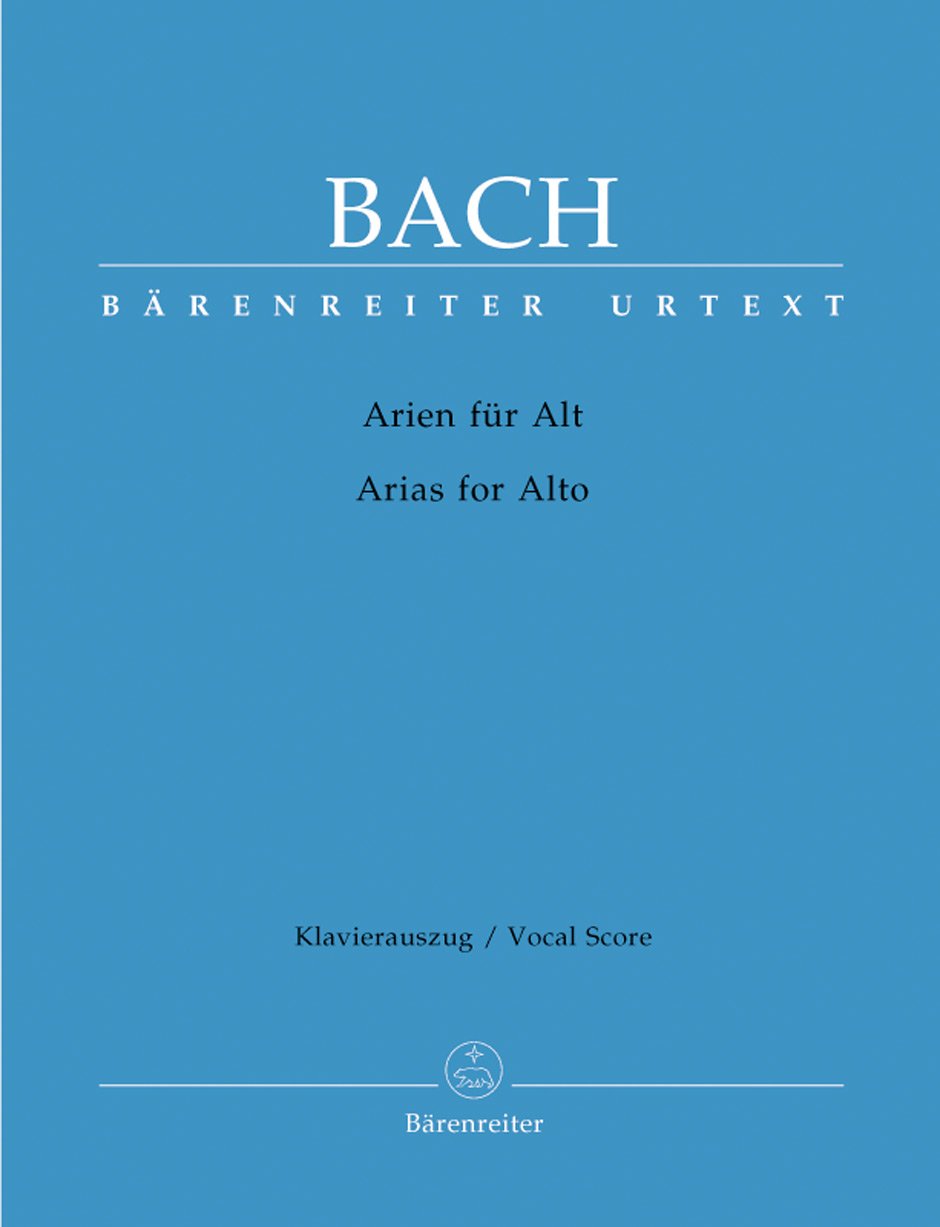 Arias for Alto (Vocal Score) book