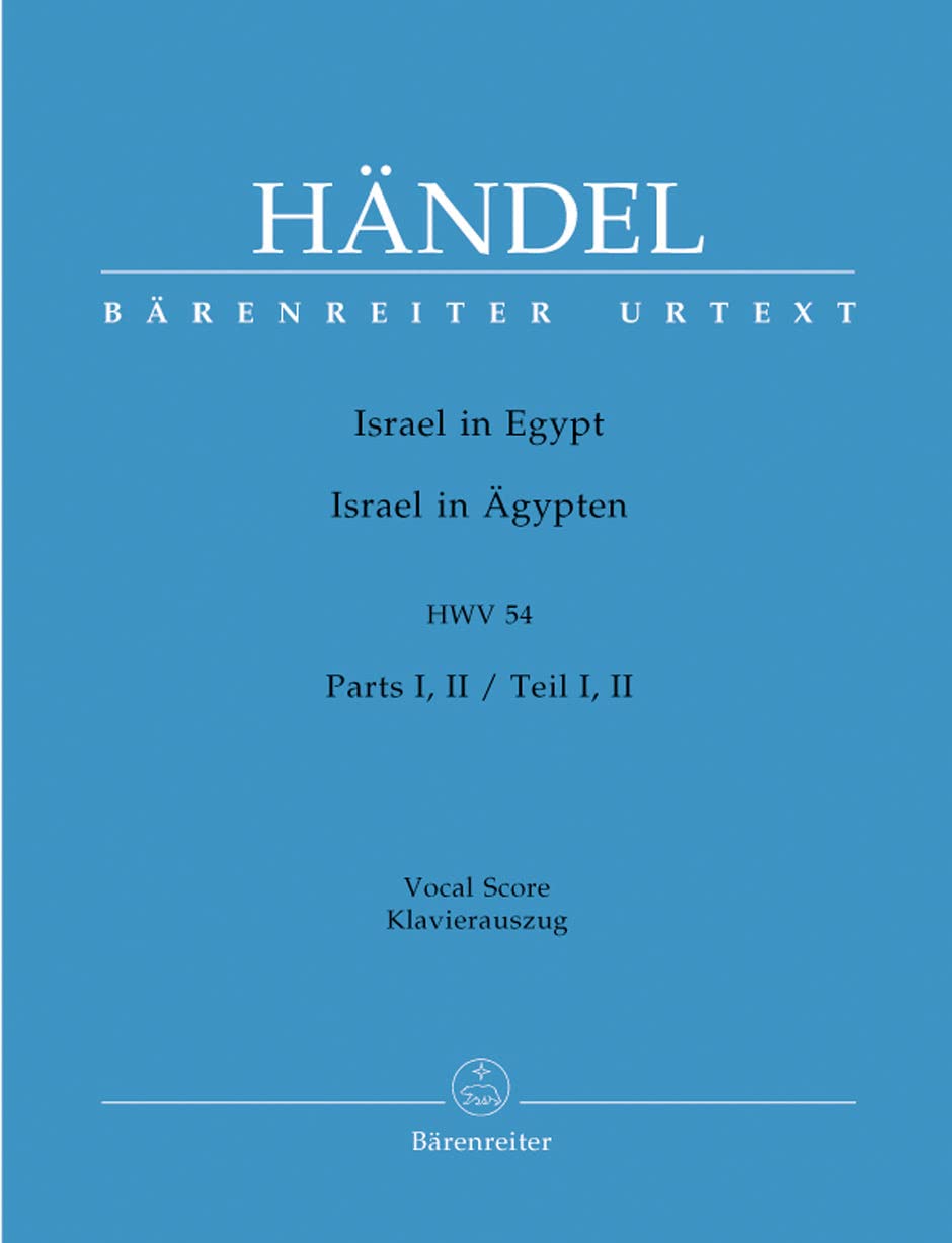 Israel in Žgypten (Oratorium in 3 Teilen) HWV54 Sheet Music