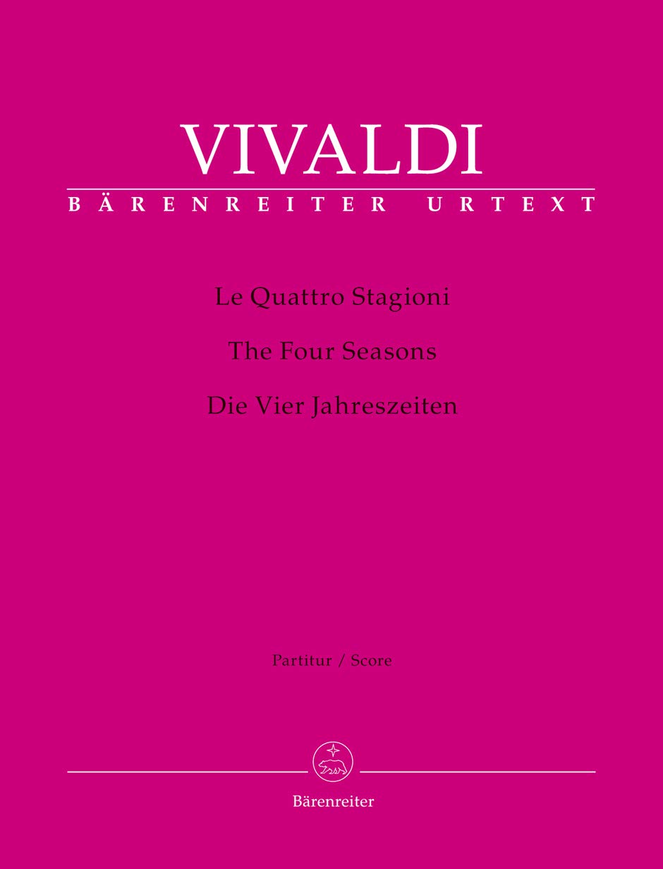 Le Quattro Stagioni. Partitur, Urtextausgabe book