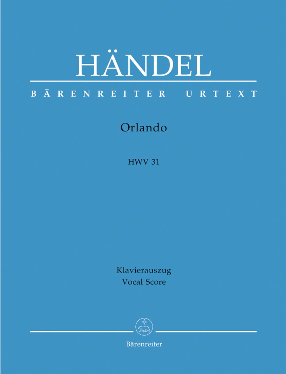 Orlando HWV 31 -Opera seria in drei Akten-. Klavierauszug, Urtextausgabe Sheet Music