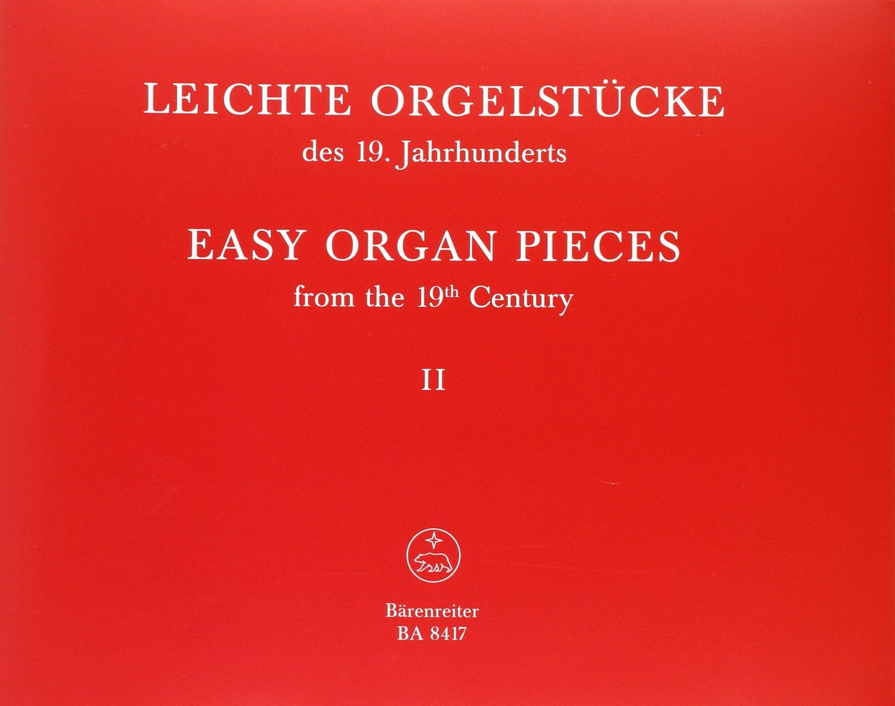 Leichte Orgelstücke des 19. Jhs. 2 Sheet Music