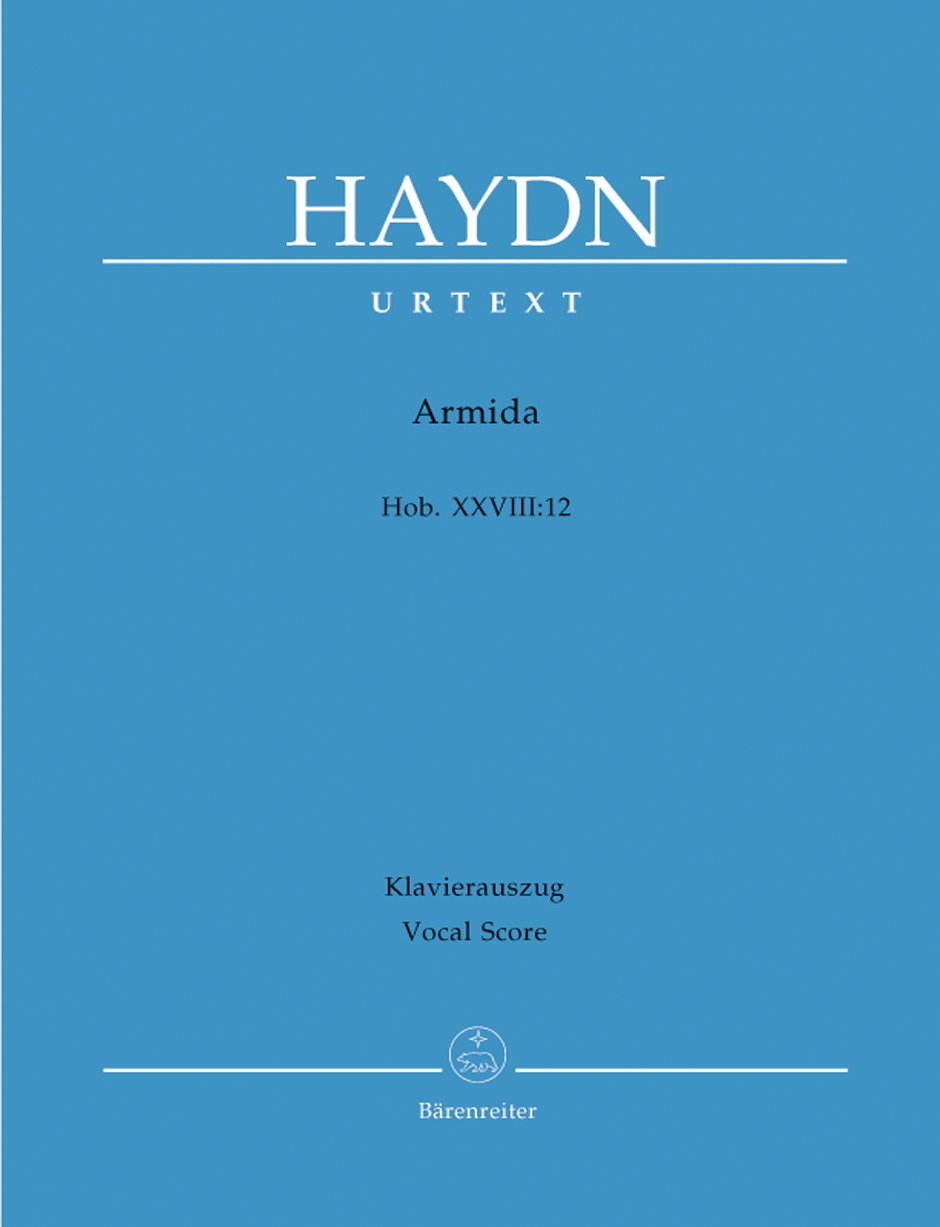 Haydn, armida (dramma eroico) - hob. xxiii:12 - klavierauszug / vocal score / partition chant et pianoo cd