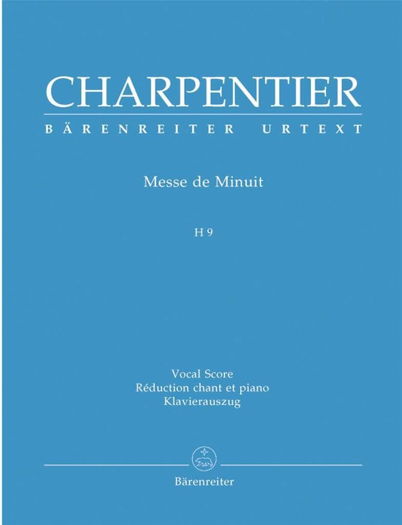 Messe de Minuit H 9. Klavierauszug: Text Lateinisch Sheet Music