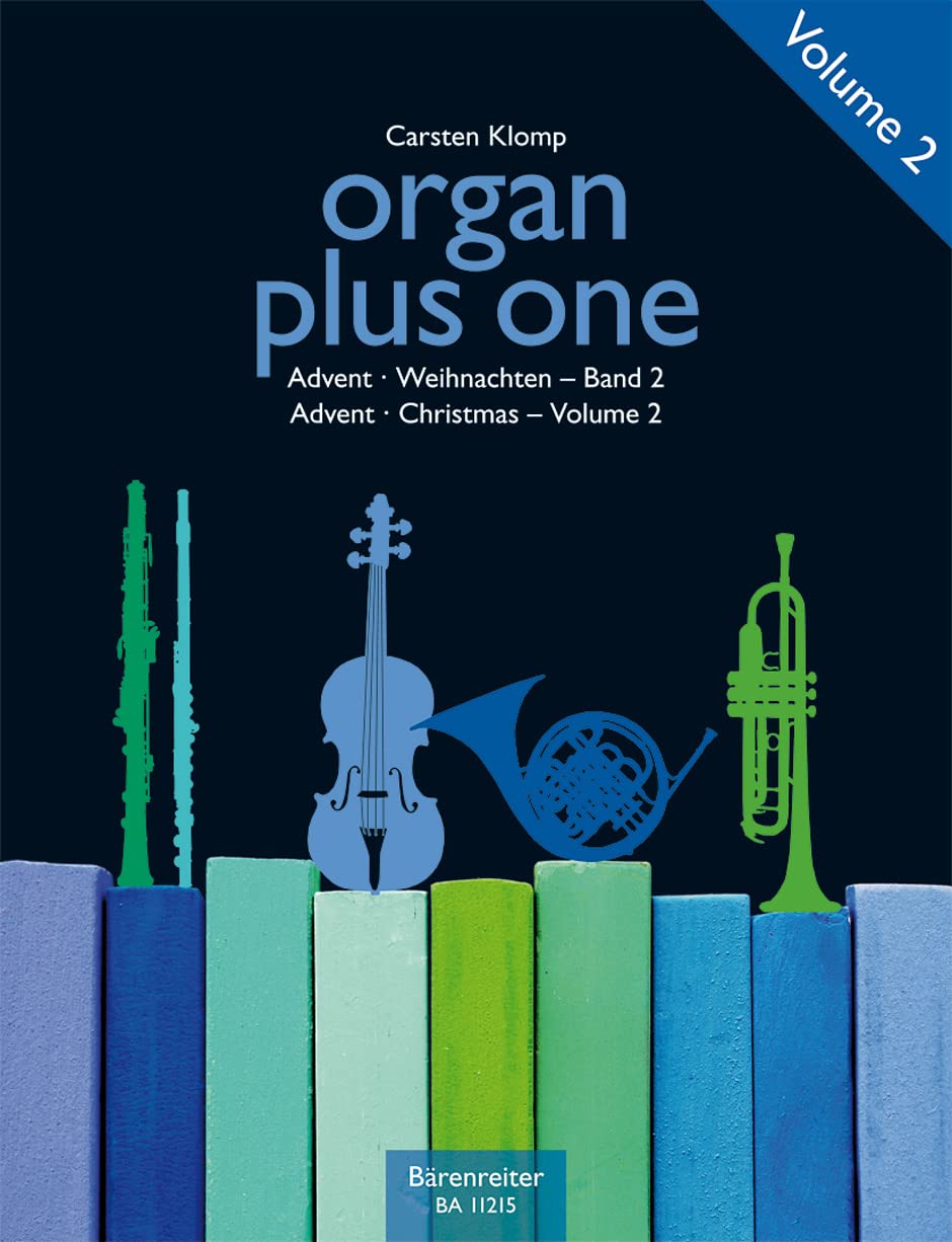 organ plus one: Advent / Weihnachten, Band 2 (Originalwerke und Bearbeitungen für Gottesdienst und Konzert): Spielpartitur, Stimme (4) Sheet Music
