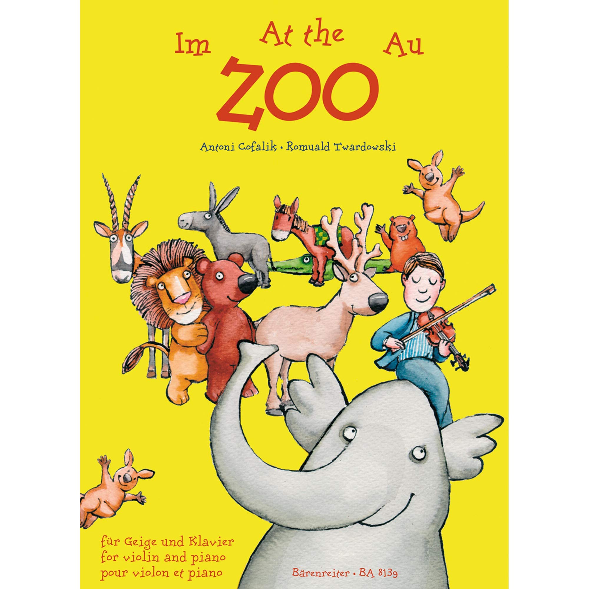 At the Zoo for Violin and Piano - Violine und Klavier - Set Music