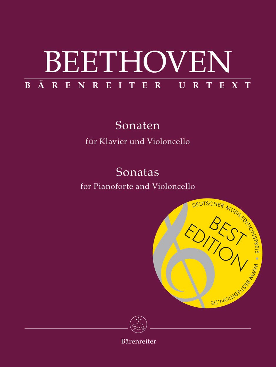 Sonaten für Klavier und Violoncello. Spielpartitur, Stimme, Kritischer Bericht, Urtextausgabe, Sammelband Sheet Music
