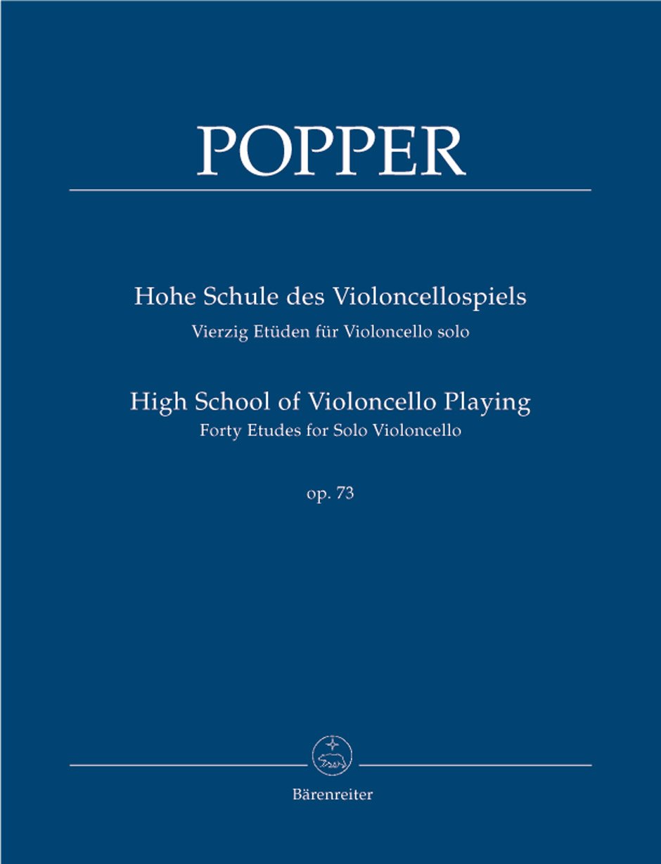 Hohe Schule des Violoncello-Spiels. 40 Etüden für Violoncello solo op. 73: Vierzig Etüden für Violoncello solo Sheet Music