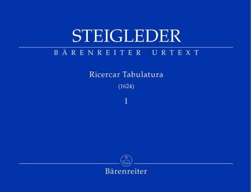 Ricercar Tabulatura Band 1 : für Orgel Sheet Music