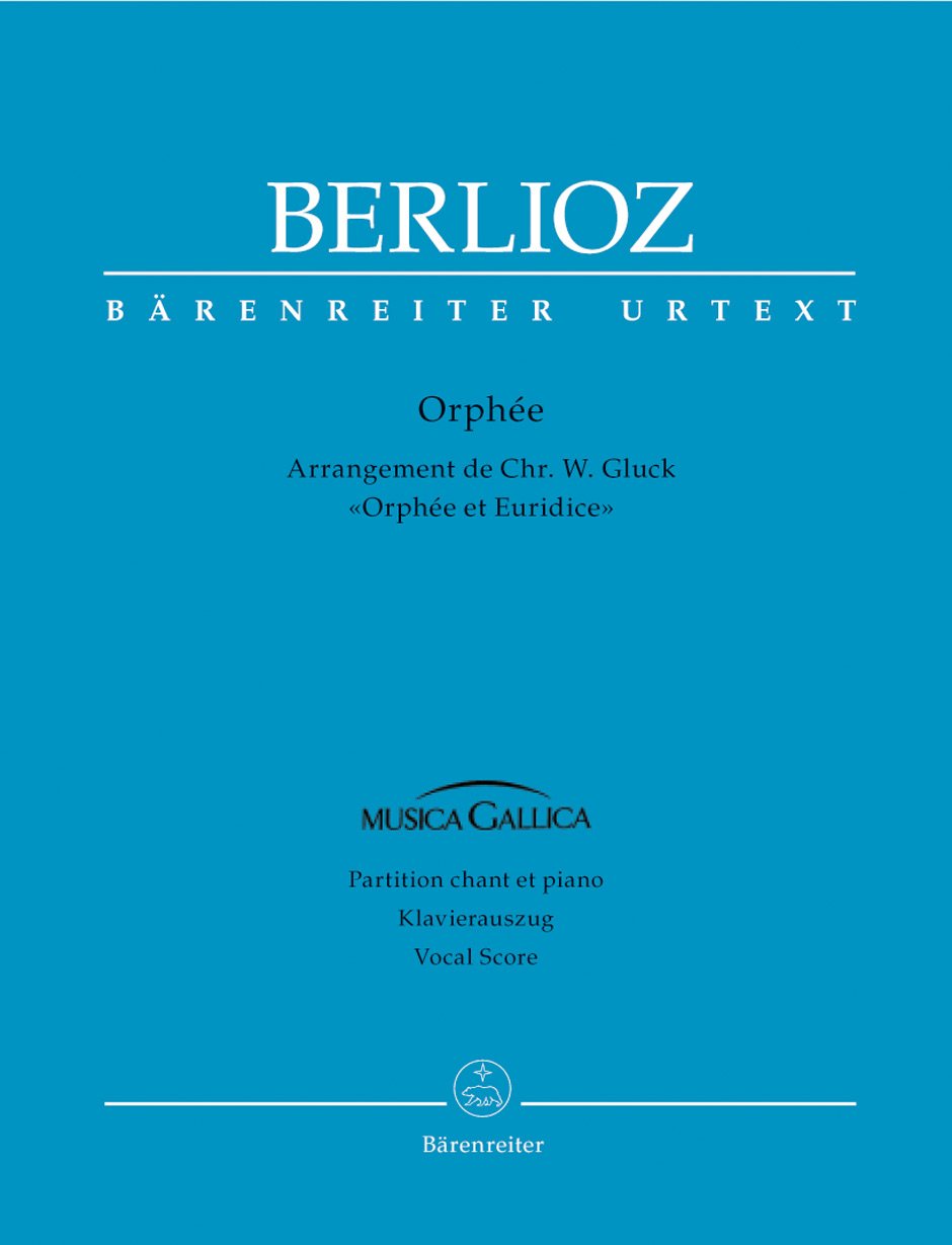 Orphée et Euridice (Orfeo ed Euridice) - Version Hector Berlioz - Français / Allemand --- Chant(SATB)/Piano cd