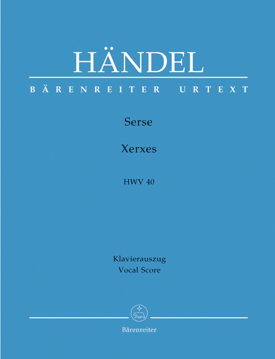 Xerxes (Serse) HWV 40 - Italien / Allemand --- Chant(SATB)/Piano book