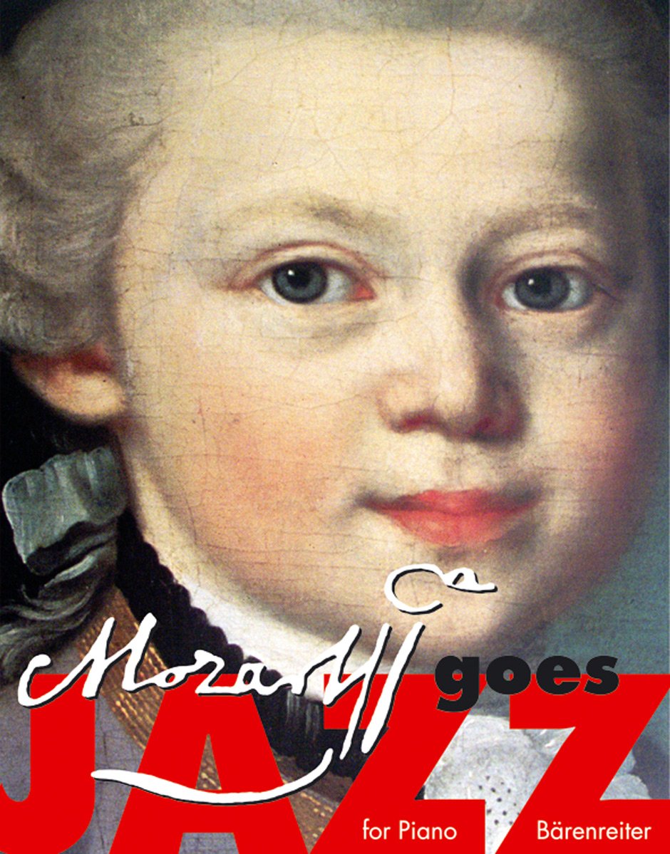 Mozart goes Jazz für Klavier. Spielpartitur Sheet Music