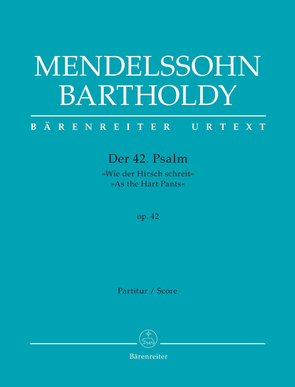 Der 42. Psalm: Wie der Hirsch schreit op. 42. Partitur Sheet Music