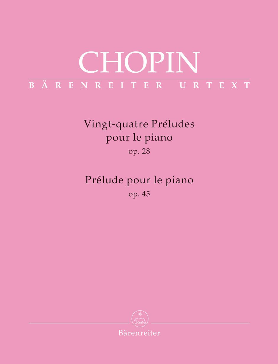 24 préludes opus 28 et préludes opus 45 --- Piano book