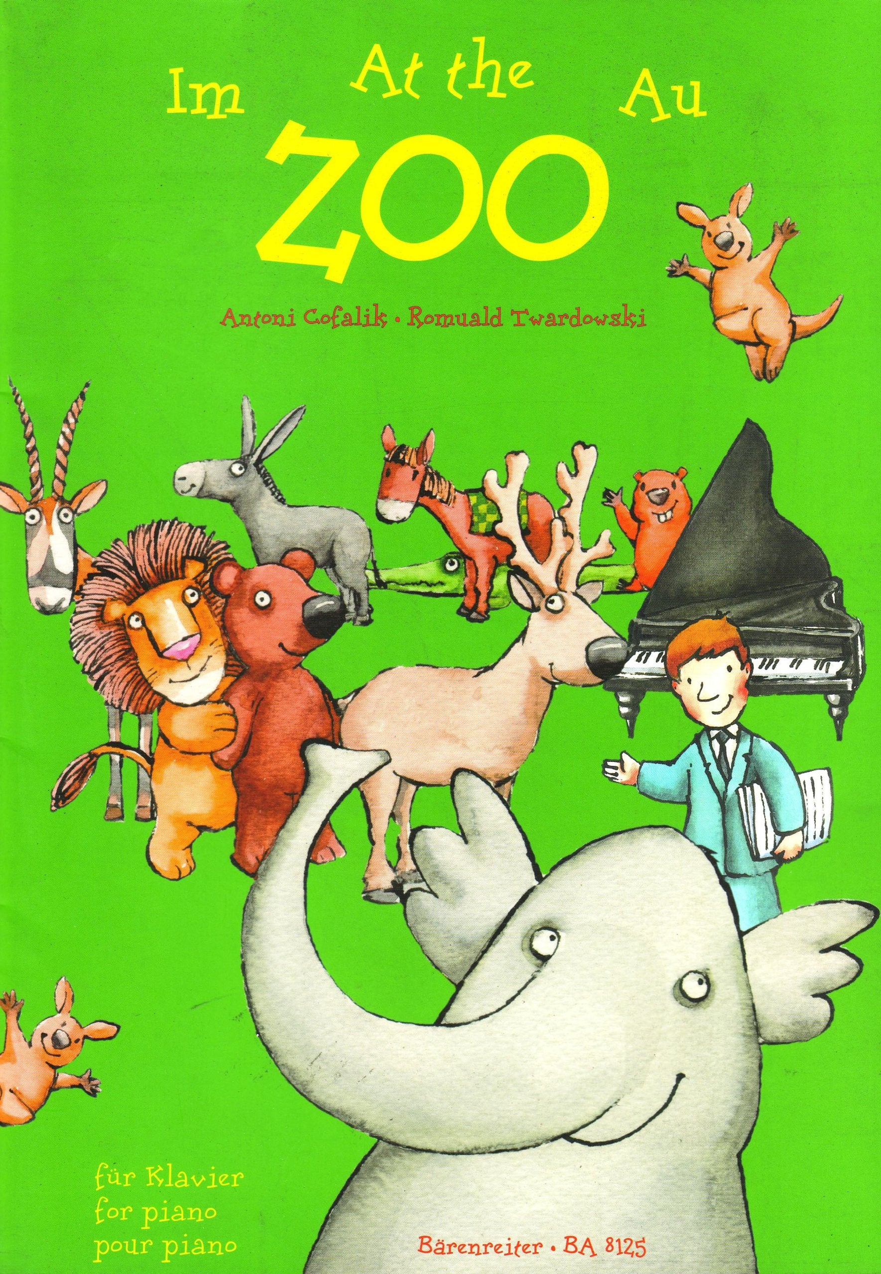 Im Zoo, für Klavier Sheet Music