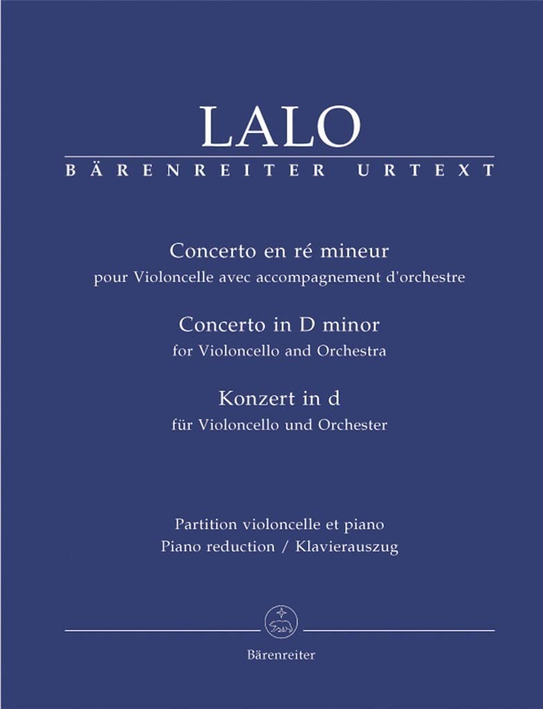 Konzert für Violoncello und Orchester d-Moll.Klavierauszug, Urtextausgabe: Konzert Violoncello Cello Sheet Music