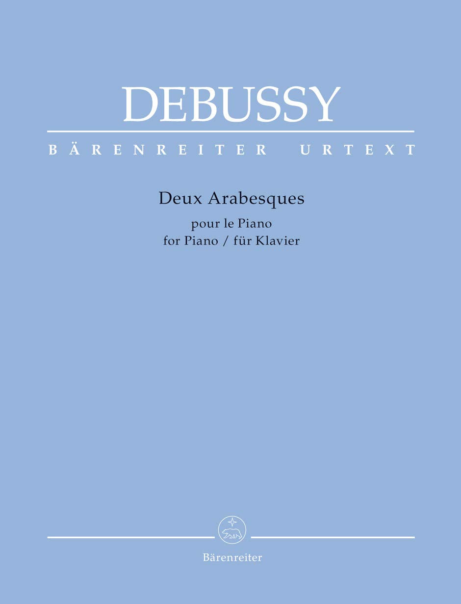 Deux Arabesques pour le Piano. Spielpartitur, Urtextausgabe. Mit Fingersätzen Sheet Music