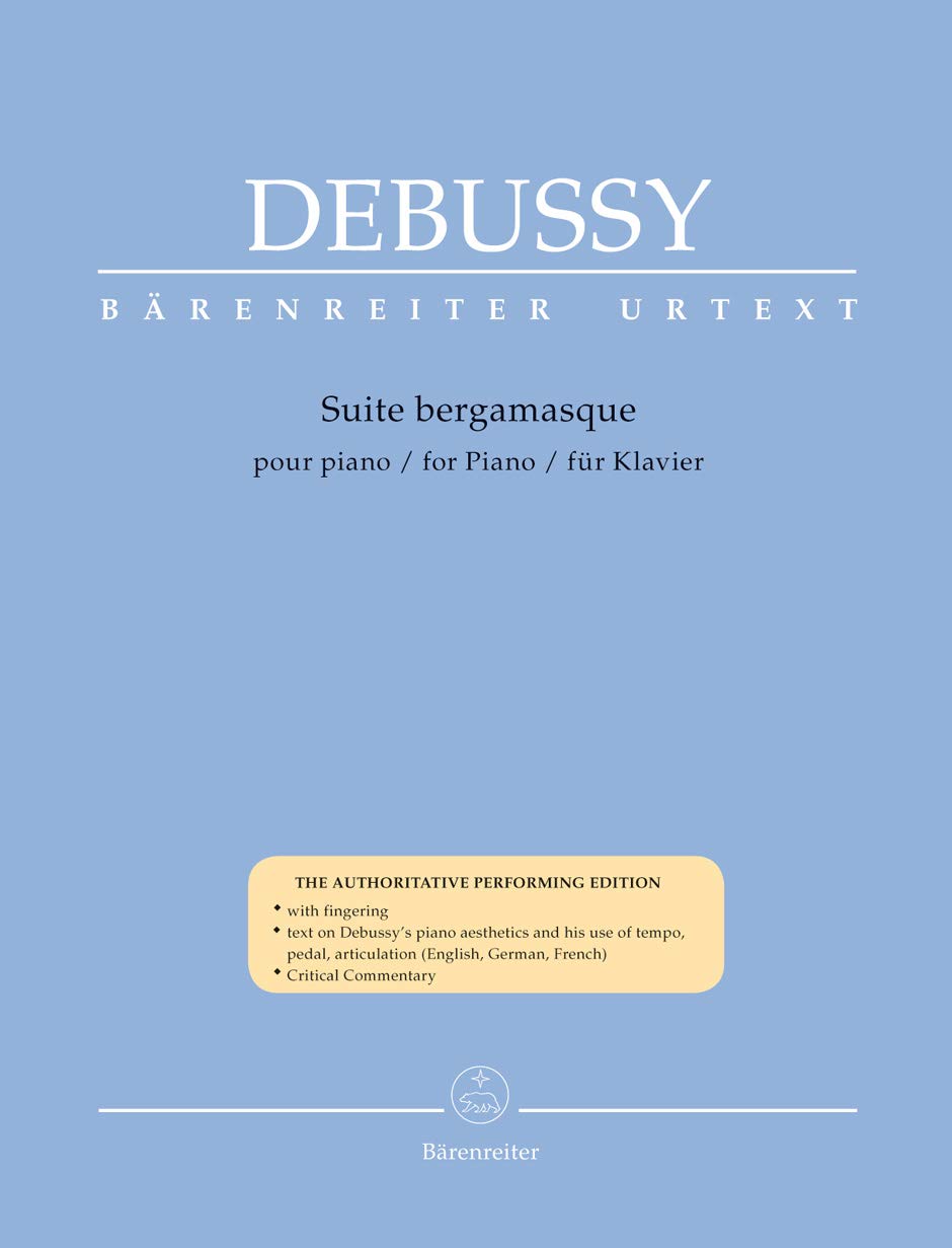 Suite bergamasque, Klavier Sheet Music