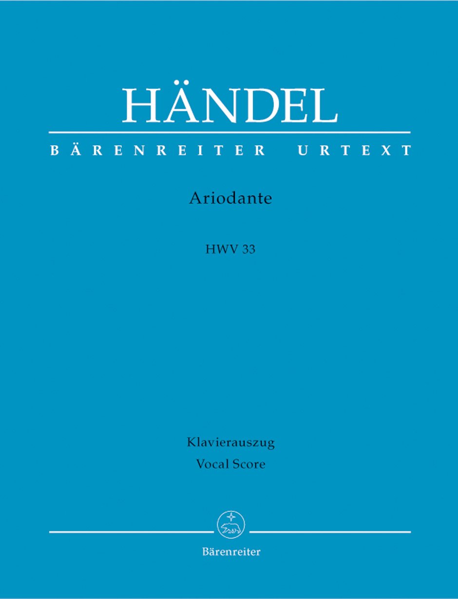 Ariodante HWV 33, Klavierauszug: Text Italienisch-Deutsch Sheet Music