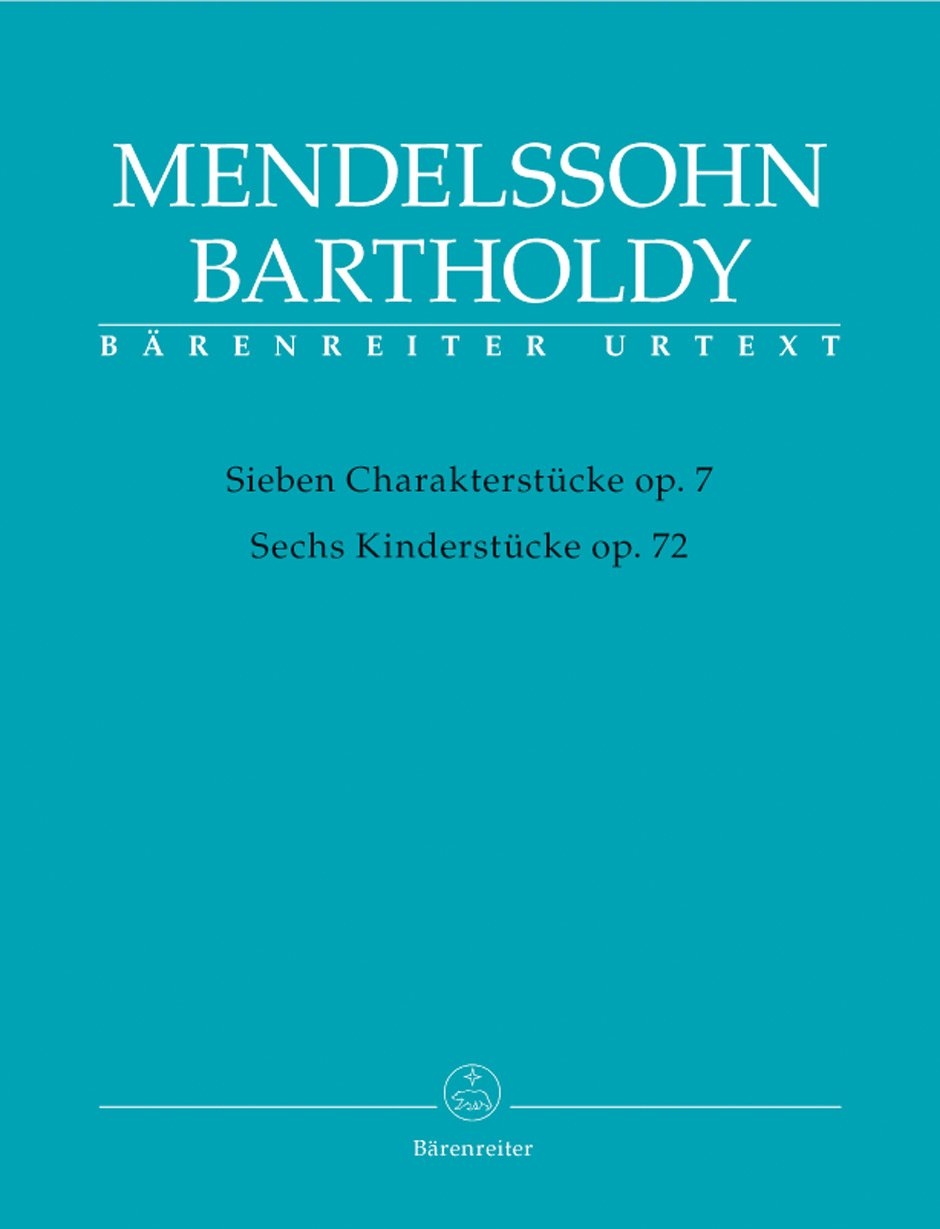 Sieben Charakterstücke op. 7. Sechs Kinderstücke op. 72. Klavierstücke: Berücksichtigung unterschiedlicher Fassungen, darunter ein Stück in ... ausführliches zweispr. Vorwort (dt./engl.) Sheet Music