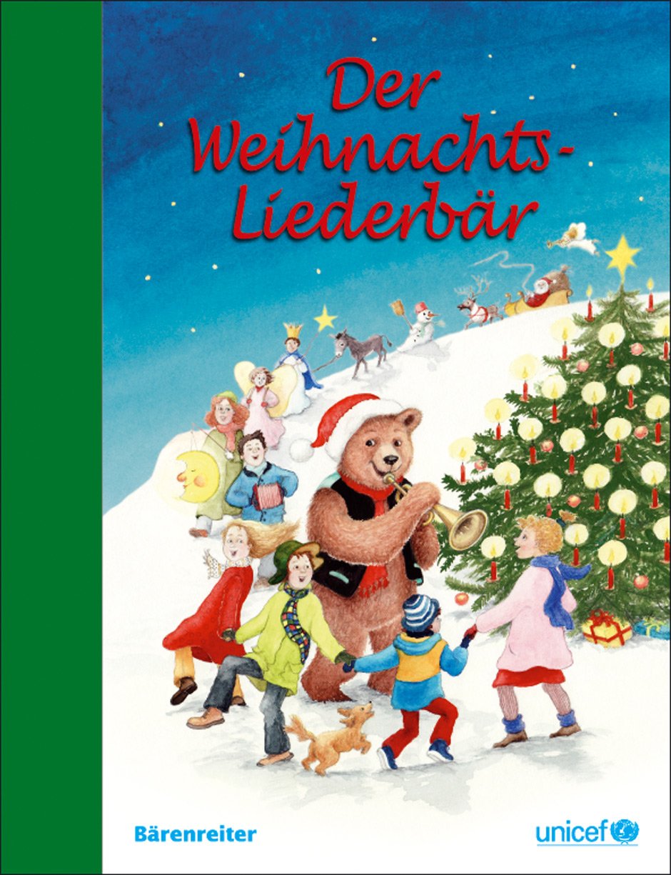 Der Weihnachts-Liederbär: Liederbuch für Gesang/Gitarre, gebunden Music
