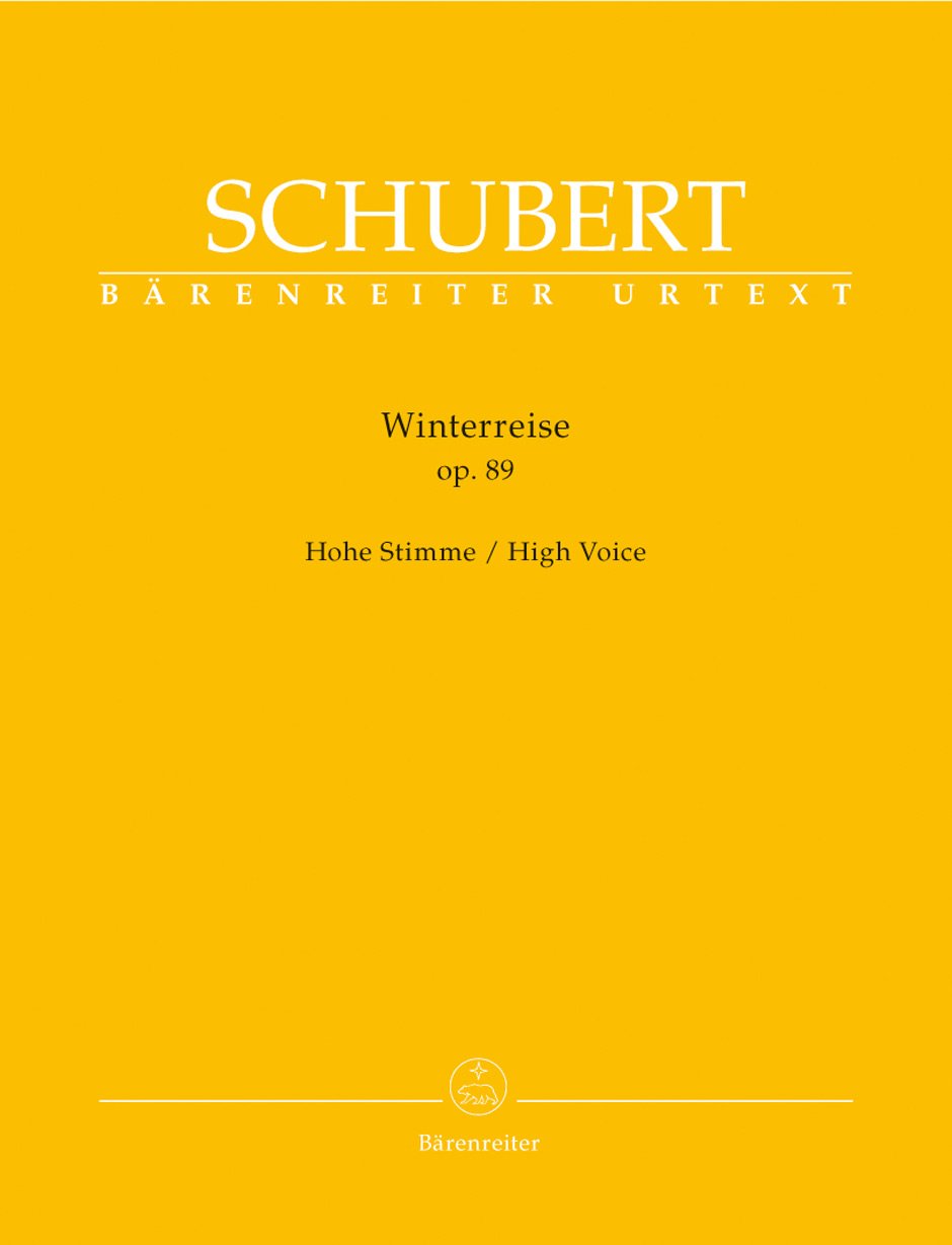 Voyage d'Hiver Opus 89 (Winterreise) --- Chant(Voix Haute)/Piano book