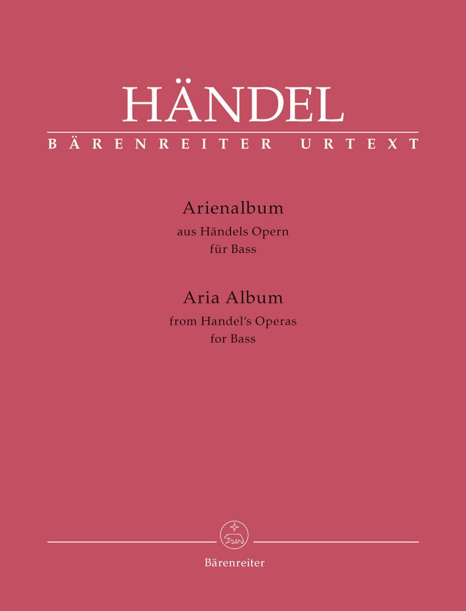 Arienalbum für Bass (Airs d'opéras pour voix basse) ---- Voix basse et Piano book