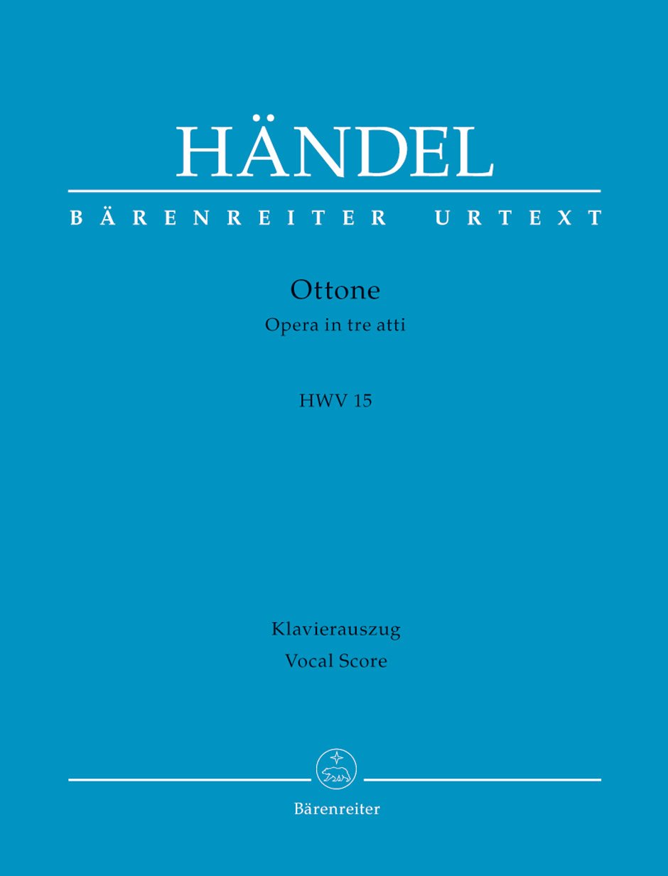 Ottone HWV15 --- Chant et Piano Sheet Music