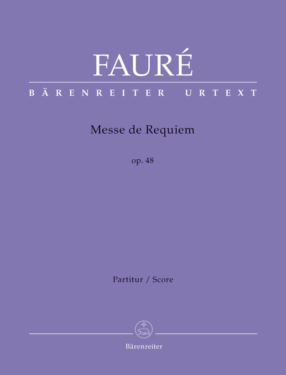 Product Image: Messe de Requiem op. 48 (Version von 1900). Partitur