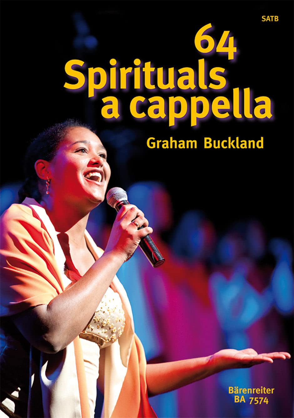 64 Spirituals a cappella, Singpartitur: enthält viele bekannte und weniger bekannte Highlights; unterschiedliche Klangfarben und Besetzungen; Melodie ... von Vier- bis Zehnstimmigkeit; in Englisch Sheet Music