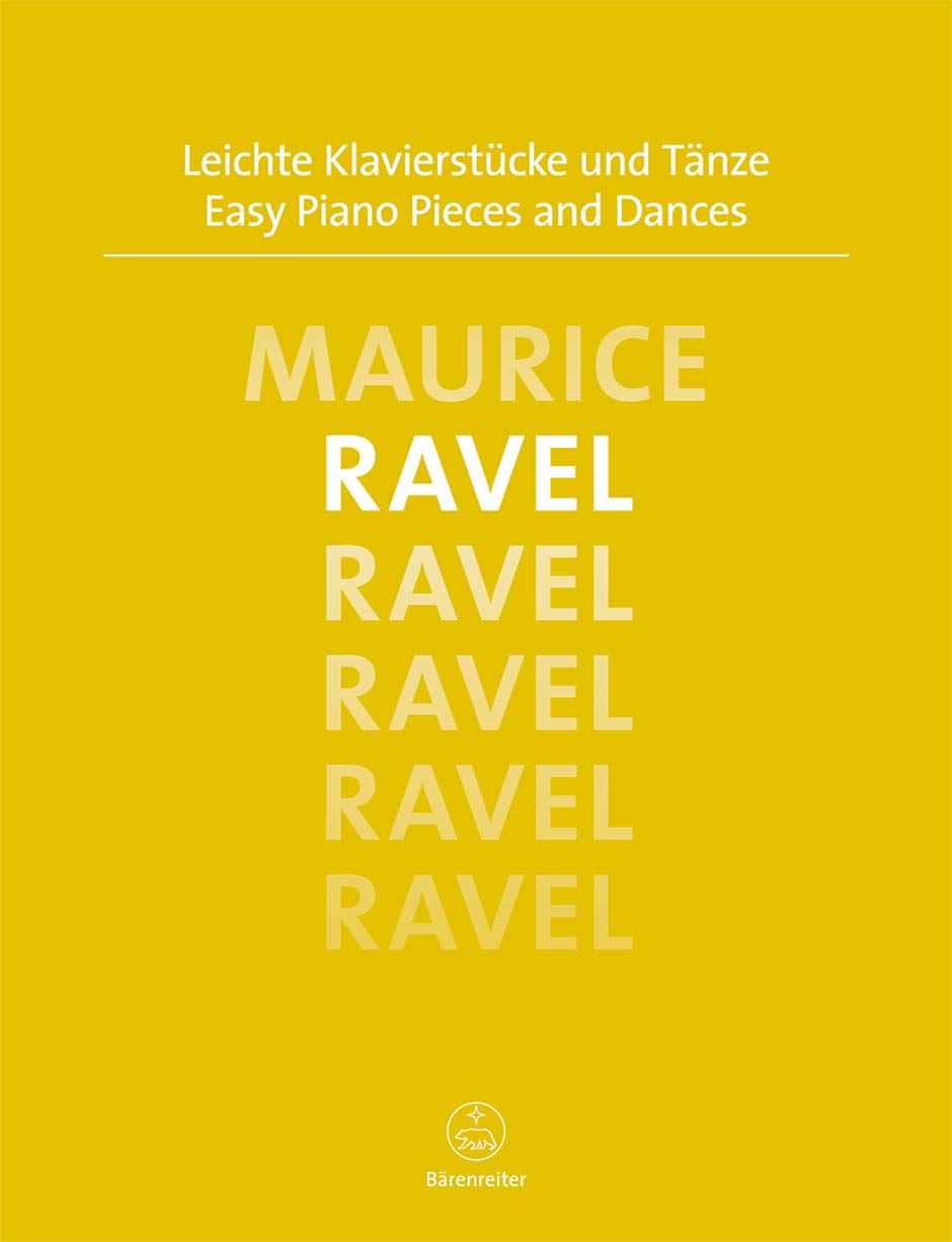 Leichte Klavierstücke und Tänze: Ravels leichteste Klavierstücke in einer abwechslungsreichen Auswahl; zuverlässige Ausgabe mit kurzen Werkerläuterungen und praxiserprobten Fingersätzen Sheet Music